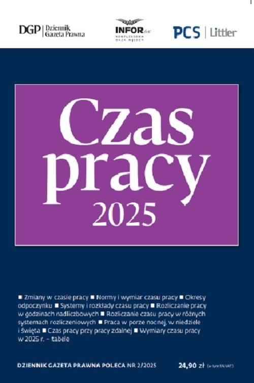 9788382687786`, Czas Pracy 2025. DGP Poleca 2/2025